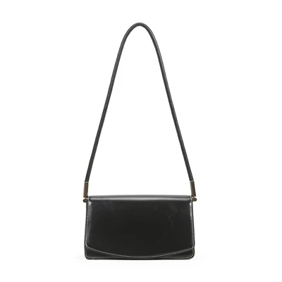 Minimalist Baguette Shoulder Bag