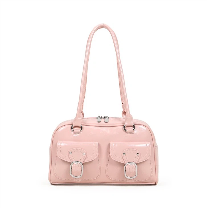 Vintage Pink Patent Shoulder Bag suppliers